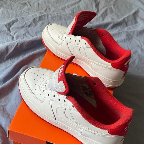 Nike Air Force 1 'University Red' GS - Picture 3 of 5